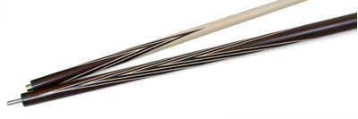 Кий / пирамида 2-pc "Классика" (термограб) 19 запилов с перепилом