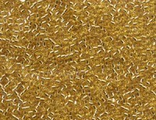 DB042 Delica Bead Silver Lined Gold Gold 5 гр.