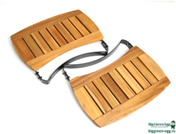 Столики навесные из акации для гриля M, комплект 2 шт.  Big Green Egg 120670