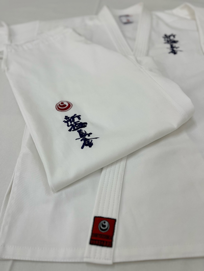 Детские доги (кимоно) отбеленные шинкиокушинкай