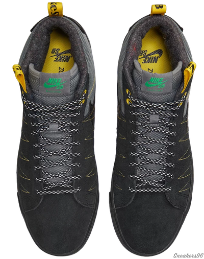 NIKE BLAZER MID ACCLIMATE BLACK/YELLOW Мужские (41-45)