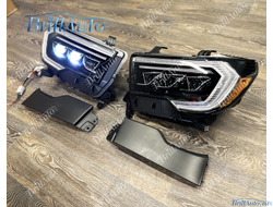 Фары Toyota Tundra 07-13 Sequoia 08-17 стиль ЛЕКСУС