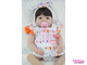 Кукла реборн — девочка  "Дарья" 57 см