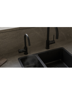 Система мгновенного кипячения воды 2в1 AQUAHOT 3300 BM (матовый черный)