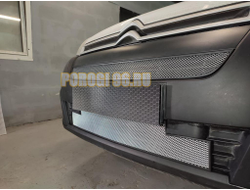 Защита радиатора Citroen Berlingo 2015- chrome верх