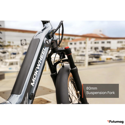 Электровелосипед MOKWHEEL SLATE серый