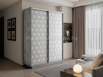 Шкаф-купе Дуо-Фото (Калейдоскоп) 1200*450*2200