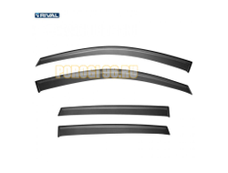 Дефлектор окон с молдингом для Mazda 6 GL седан 2012-2018 2018-