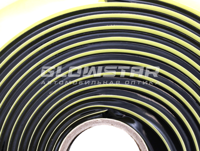 Герметик Hot Black жесткий (полный аналог NHK), черный (рулон)