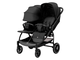 Коляска 2в1 для двойни Sweet Baby Donna 2025 Black