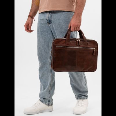 Сумка для ноутбука Montesano Premium brown (арт. 1006-53)