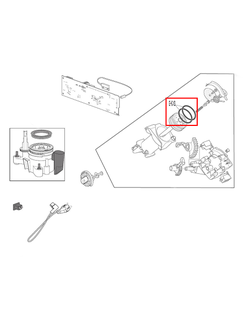 Уплотнительное кольцо D43мм Т:4мм поршня заварочного блока кофемашины DeLonghi 5313238581
