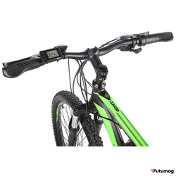 Велогибрид Eltreco XT 600 D сине-оранжевый