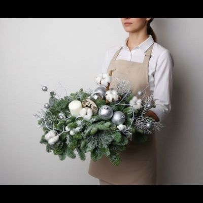 Новогодняя композиция № 1107