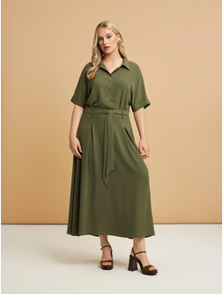 Женская блузка с принтом большого размера в модном бутике XLady