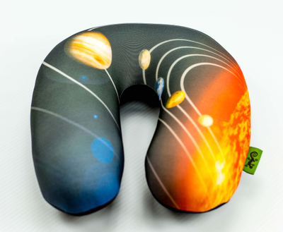 Дорожная подушка-подголовник антистресс "Орбиты"