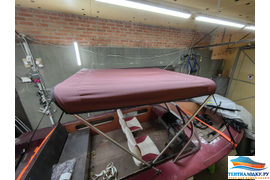 Бимини топ Прогресс 2 м бордовый акрил