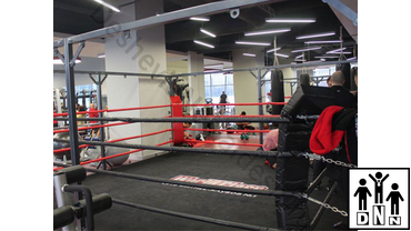 Боксерские ринги напольные на объемной раме