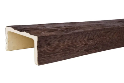Декоративная балка из полиуретана Country Decor СС2 (150х75) темный дуб
