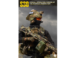 ПРЕДЗАКАЗ - Пулеметчик ССО РФ - Коллекционная ФИГУРКА 1/6 scale Special Operation Forces of The Russian Federation (SSO) (26075С) - Easy&Simple ?ЦЕНА: 26300 РУБ.?