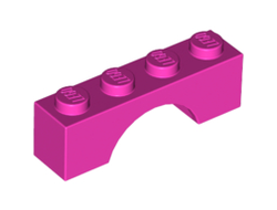 Arch 1 x 4, Dark Pink (3659 / 365922 / 4244613)