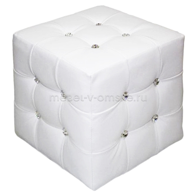 Пуф Леонардо со стразами