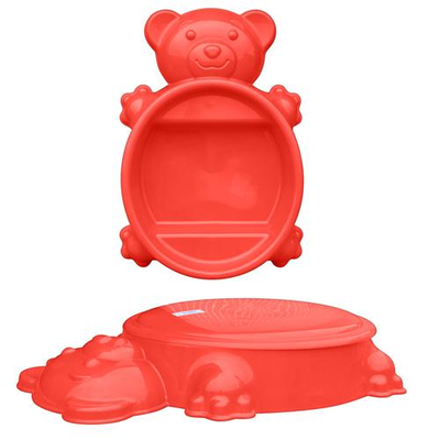 Песочница с крышкой «Слоненок», «Медвежонок» (пластик)