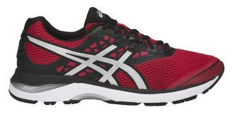 Кроссовки ASICS GEL-PULSE 9 красный/серебристый/черный  T7D3N-2393  (Размер: 9,5 )