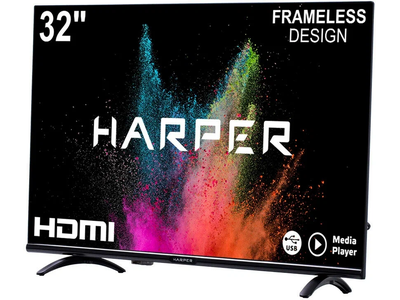 Телевизор Harper 32R721T  32"  HD Ready  Черный
