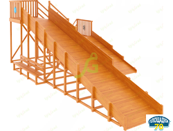 Зимняя горка "IgraGrad Snow Fox", скат 10 м (мод. 3)