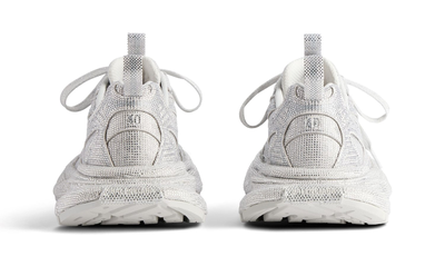 Balenciaga 3XL Trainers With Rhinestones Light Grey
