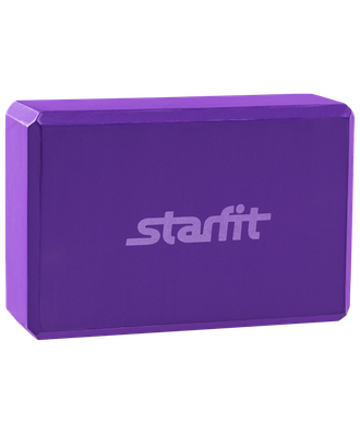 Блок для йоги STARFIT FA-101 EVA фиолетовый
