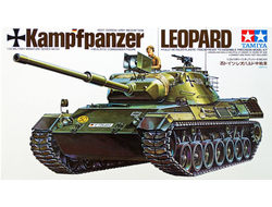 Сборная модель: (Tamiya 35064) Западно-германский танк Leopard cо 105 мм. пушкой