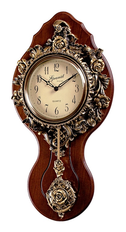 Настенные часы с маятником кварцевые Granat Baccart GB 16310
