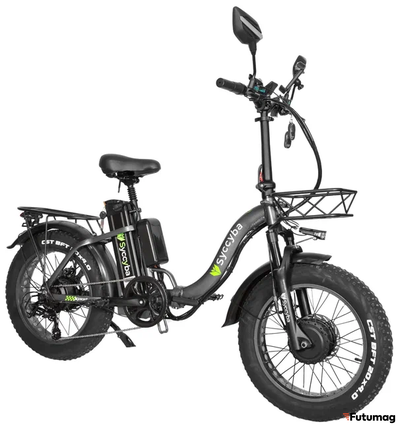 Электровелосипед SYCCYBA F11 DUAL GRAY