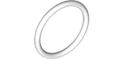 !АНАЛОГ! Rubber Belt Small  Round Cross Section  - Approx. 2 x 2, Trans-Clear (x71)