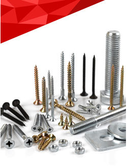 Крепёж (саморезы, шурупы, кляймеры, рондоль, уголки)