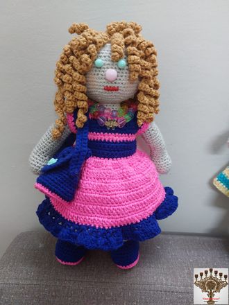 Куколка из пряжи 12 (Dolls made of yarn 12)