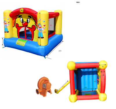 Надувной батут «Клоун»