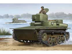 Сборная модель: (Hobby Boss 83818) Советский лёгкий плавающий танк Т-37 (ранний)