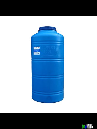 Емкость 500 литров вертикальная синяя
