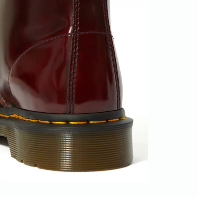 БОТИНКИ DR. MARTENS 1460 Vegan бордовые