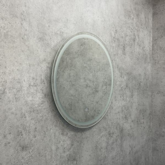 Зеркало "Круг-75" светодиодная лента, сенсор