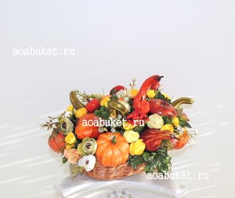 композиция из искусственных цветов фрукты ОФ-001