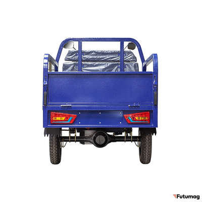 Грузовой электротрицикл Rutrike Партнёр 1500 48V1200W синий