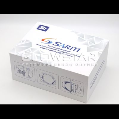 Билед модули Sariti S1 3.0 дюйма, 2 чипа, 5500K, 12V, 53W/62W, крепление 3R