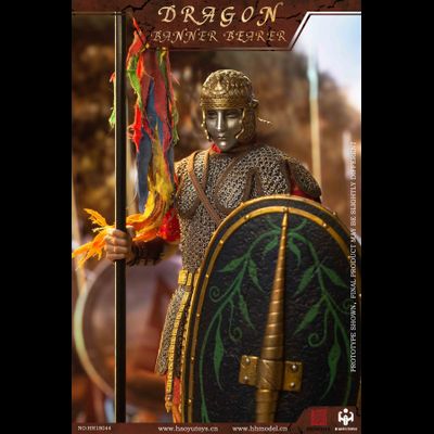 Знаменосец римской ауксилии - КОЛЛЕКЦИОННАЯ ФИГУРКА 1/6 Empire Series-Dragon Banner Bearer (HH18044) - HHMODEL x HAOYUTOYS