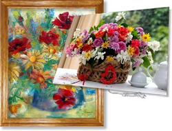 Каталог греющих катртин. Витражи. Абстракции. Натюрморты