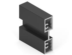 GRACE Горизонтальный разделительный профиль, Чёрный матовый, L=...мм  OP0789.VP540.BKSPC.CJ  ARISTO