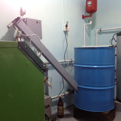 Факельные горелки Бегемот 15 и 25 кВт со шнеком в комплекте.